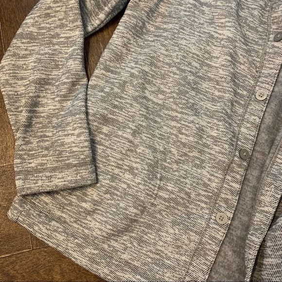 Van Heusen Women's Open Cozy Cardigan Gray TL 1758 - Picture 6 of 8